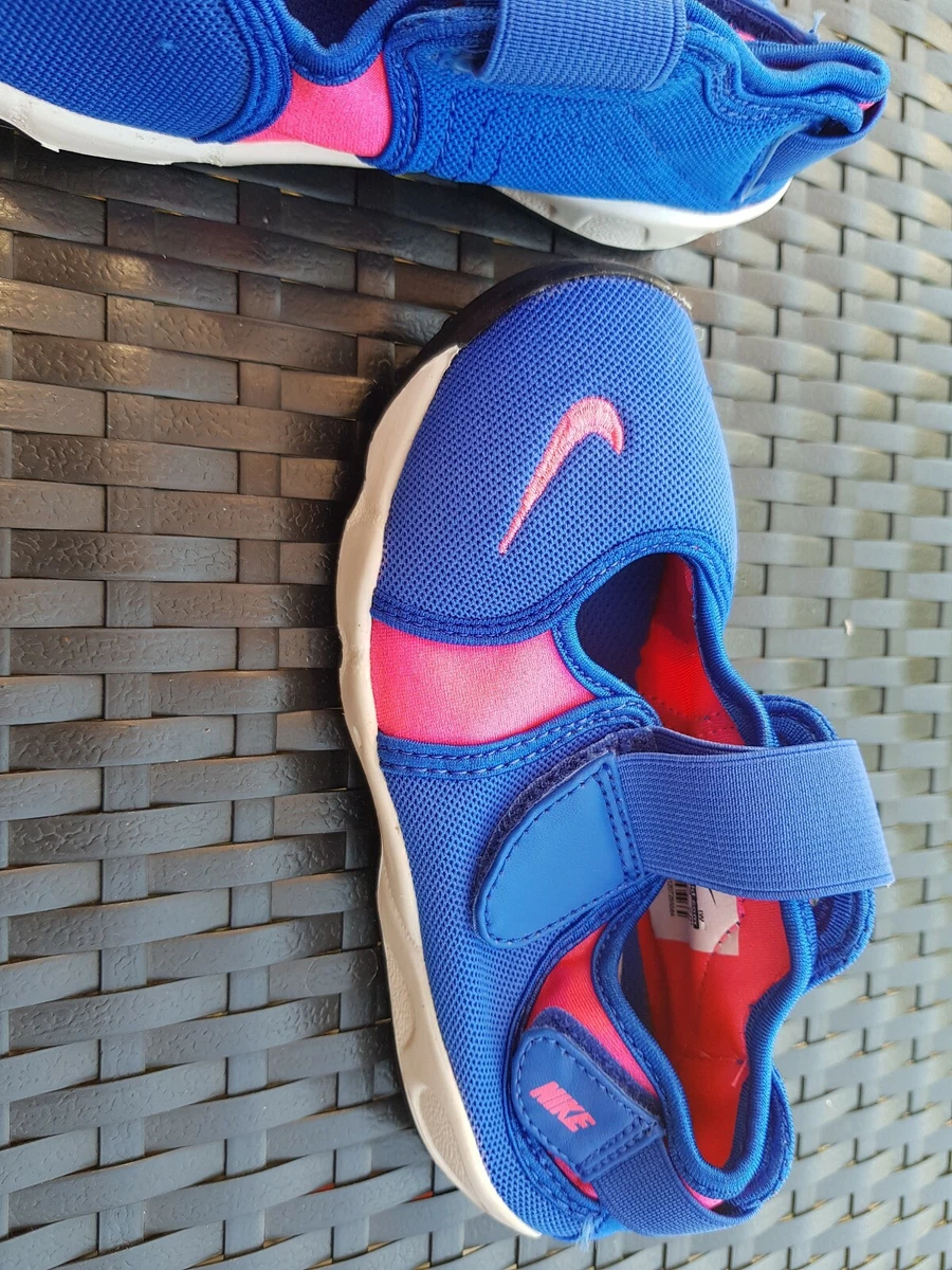 Nike Air Rift Breathe Sommer Schuhe Sandalen Sneaker Blau Schuhe