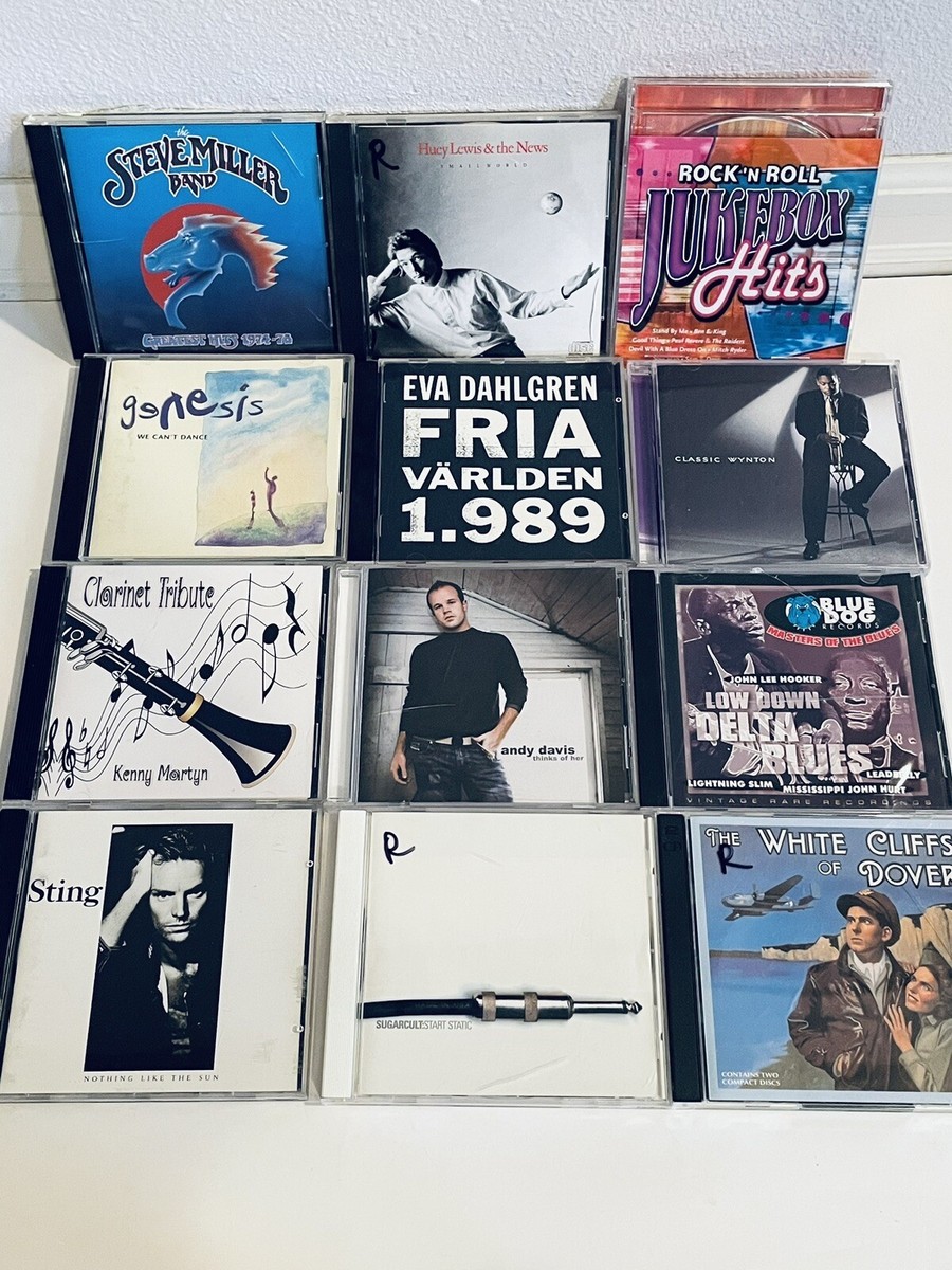 洋楽 262294 All in - the Cds Lots Of 12 Mixed CDs Various Artists | eBay