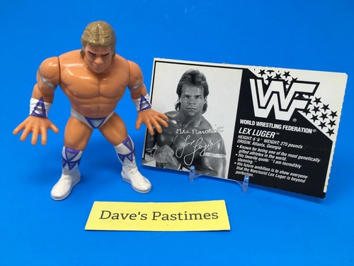 Lex Luger WWF Hasbro Series 8 Wrestling Figure 199...