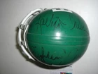 New ListingKATHY IRELAND MODEL TEXAS STATE FIGHTING ARMADILLOS PSA/DNA SIGNED MINI HELMET