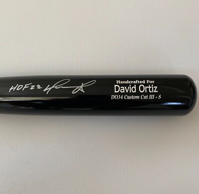 David Ortiz édition limitée dédicacée signée Hall of Fame /34