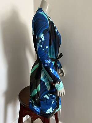 Ted Baker Butterfly Collective blue print wrap Dress . 6/8( not sized) |  eBay