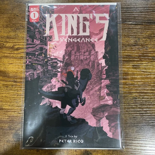 A King's Vengeance #1 * NM+ * Trade Dress Main Cover A Scout Comics Peter Ricq
