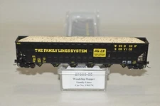 N scale Trainworx Greenville 7000 woodchip hopper car Family Lines RR SCL 196174