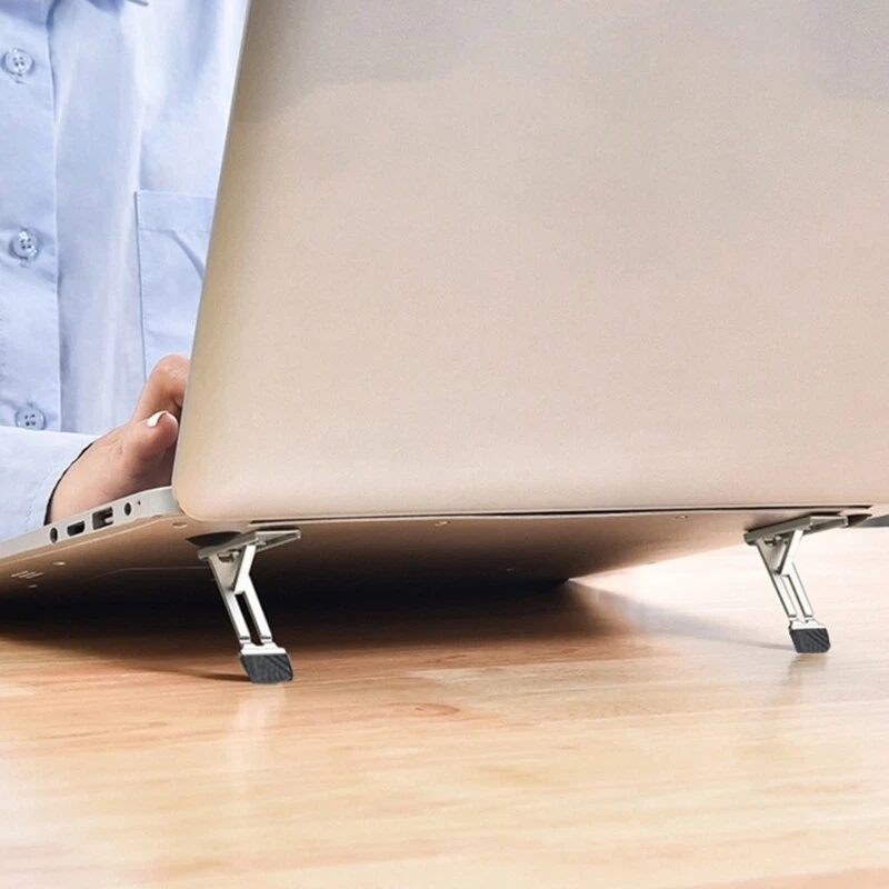Laptop Stand, Laptop Holder Risers Computer Tablet Stand Adjustable Aluminum
