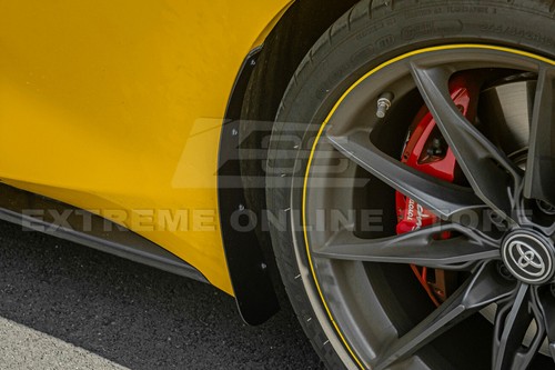 Par de protectores contra salpicaduras de roca delanteros estilo rendimiento para Toyota MK5 GR Supra de 20 unidades - Imagen 9 de 24