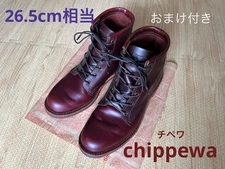 Chippewa Work Boots US8.5 D 26.5cm Leather  with Care