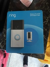 Ring Battery Doorbell and Indoor Camera 2nd Generation Brand New