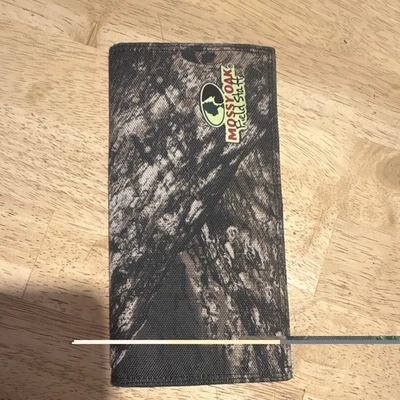 Mossy Oak 男式多色迷彩支票簿钱包标志口音 — 第 1/3 张图片