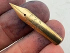 Rare Vintage Waterman's Ideal 4 Size New York Spare Fountain Pen Nib Flex Action