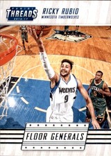 2016-17 Panini Threads Floor Generals #2 Ricky Rubio - BSK