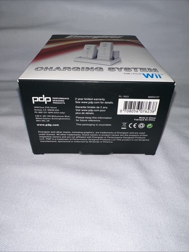 Energizer Power&Play Charging System Charging Dock- Wii with 2 battery packs - Picture 4 of 5