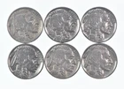 1930-1937 XF/AU Better Condition: Great Detail in Buffalo Horn 6 Coin Lot *706