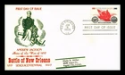 US COVER FIRST DAY OF ISSUE BATTLE OF NEW ORLEANS THERMOGRAPHED CACHET