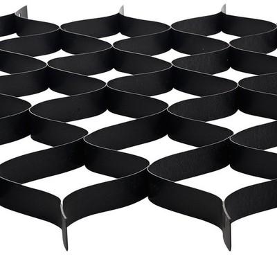 2'' Deep Ground Grid 26.9x3.9 ft Heavy Duty Plastic Mat for Driveway Parking