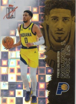 Tyrese Haliburton 2025-26 Topps Signature Class Silver Pandora SP Pacers