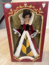 Disney Limited Edition Queen of Hearts Doll 17” LE 500 Alice in Wonderland NIB