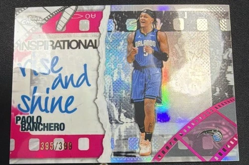 2025 Topps Chrome Paolo Banchero Refractors Magenta (RAW)