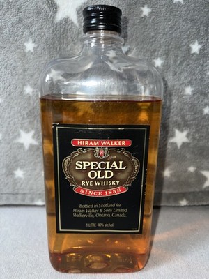 Special Old Hiram Walker & Sons Rye Whisky alte Abfüllung Kanada Canada 1 Liter