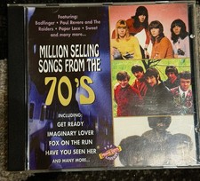 Million Selling Songs From the 70's Music CD Compilation