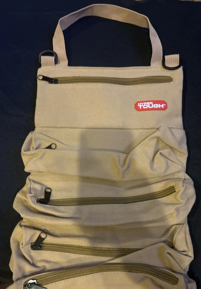 Hyper Tough Go Bad, Tan In Color 18”x12” With 5 Pockets. Great For Any Man - Image 2 of 3