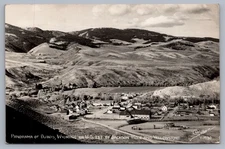 Panorama Dubois Wyoming WY Jackson Hole Yellowstone Sanborn RPPC N14