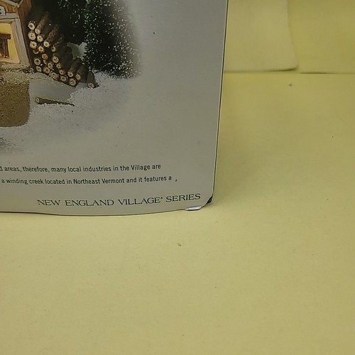 Dept 56 New England Village Series Otter Creek Sawmill 56653 Retired 2003 - Picture 5 of 13