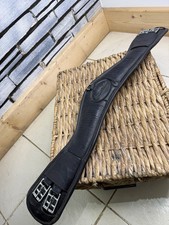 S/H 28" Harry Dabbs weich gepolsterter anatomischer Leder Dressurgurt