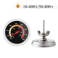 52mm BBQ Meat Thermometer 10°C-400°C Oven Grill Food Temp Gauge Probe AU