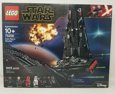 LEGO Star Wars: Kylo Ren's Shuttle (75256) New, Factory Sealed but Damaged Box