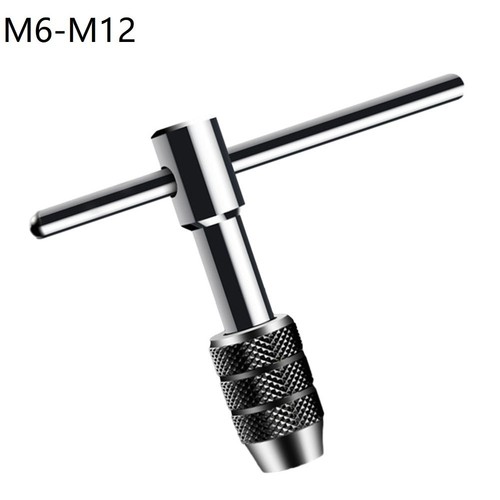 Ratchet Tap Tap Wrench Adjustable T Type Chrome Vanadium Steel Hand Thread M5-M8 - Picture 17 of 37