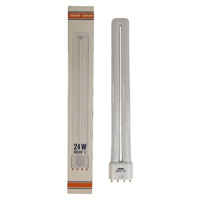 Osram Dulux L 24W / 31 Leuchstofflampe 2G11 Röhre warm weiß white 1800lm NEU