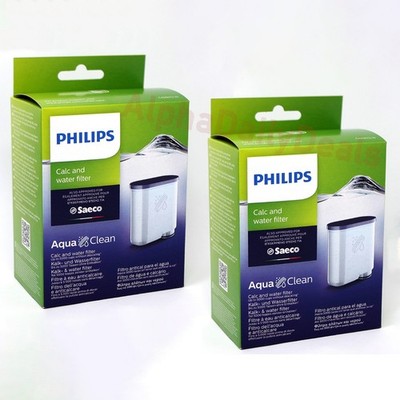 2 Pack Philips Saeco AquaClean Calc Water Filter Replacement CA6903/10