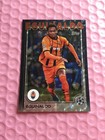 2024-25 Topps UEFA UCC Eguinaldo Black Foil 8/10 Shakhtar Donetsk Brazil