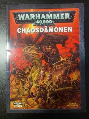 Codex Chaosdämonen 4. Edition - Deutsch 2008 - Warhammer 40k