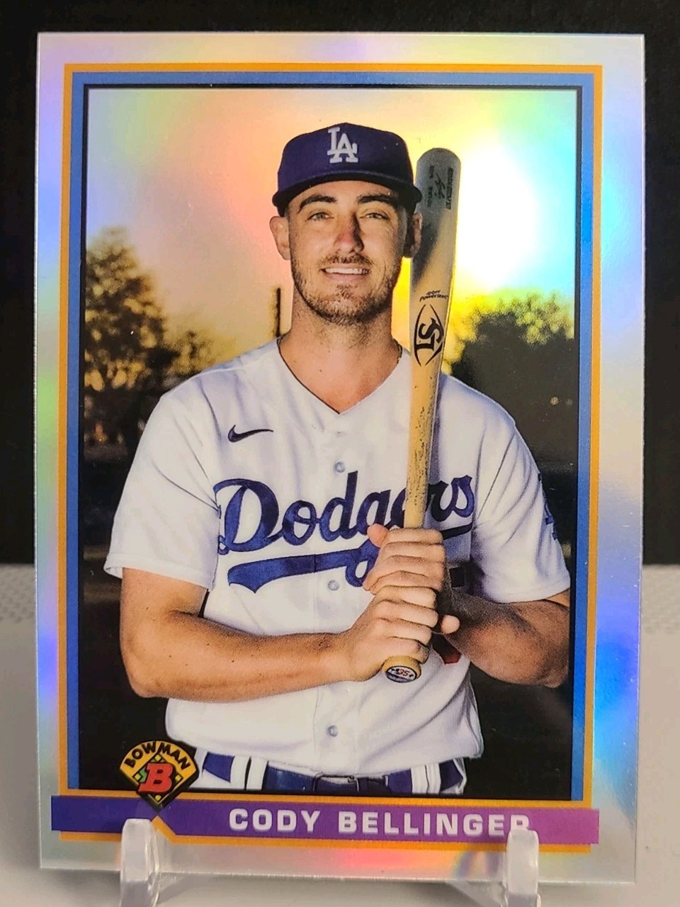 2021 Bowman Cody Bellinger 91 Bowman Refractor #91B-CB