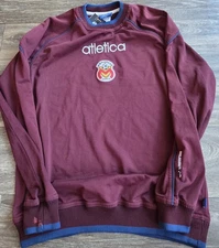 Atletica Monarcas Morelia 2002 Futbol Training Top Sweatshirt Mens Size Small 