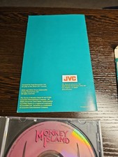 Secret of Monkey Island (Sega CD) CIB Complete in "Cardboard Box" w Manual