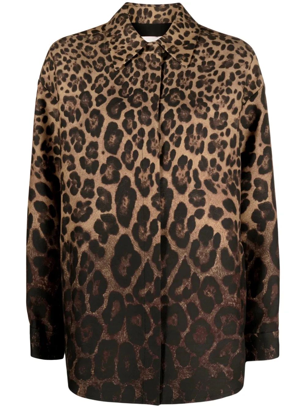 Giacca camicia Valentino stampa leopardata
