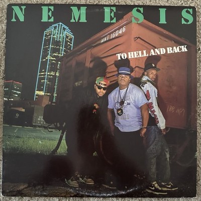 Nemesis To Hell And Back LP 1989 Profile Hip Hop Original Vinyl