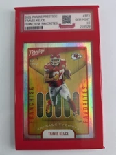 2021 Prestige Travis Kelce Franchise Favs. GMG Graded 10 Gem Mint 💎 