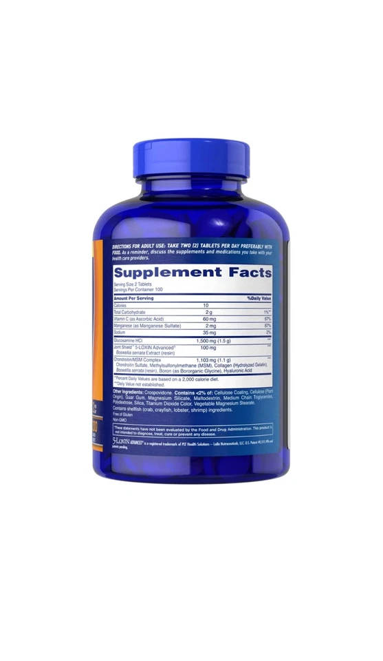 ✅Osteo BiFlex 500MG Glucosamina MSM Vitaminas Tabletas - 200 unidades✅💯 Foto 3 de 4