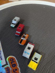 Micro Machines PRIVATE EYES Collection set of 5 Galoob Lot 3