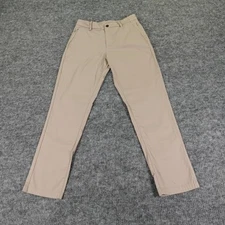 Birddogs Pants Mens 28x28 Khaki Beige Slim Fit Comfort Stretch Lined Casual