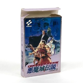 CASTLEVANIA AKUMAJO DENSETSU Dracula Nintendo Famicom Japan Import Tested