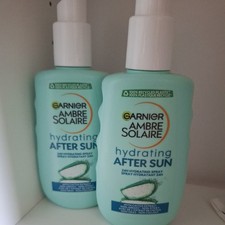x 2 Garnier Ambre Solaire - After Sun Spray With Cactus Extract 200ML