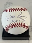 Jim Rice Autographed Baseball Plastic Case