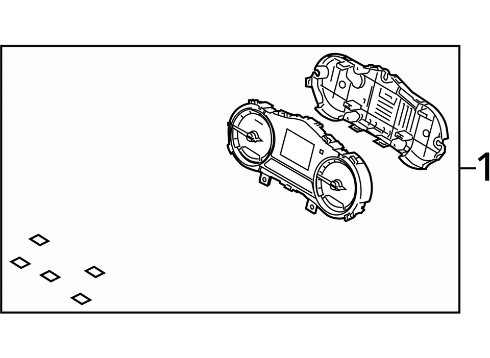2014-2016 Kia Optima Speedometer Instrument Cluster Gauges FLM70 - Image 4 of 4
