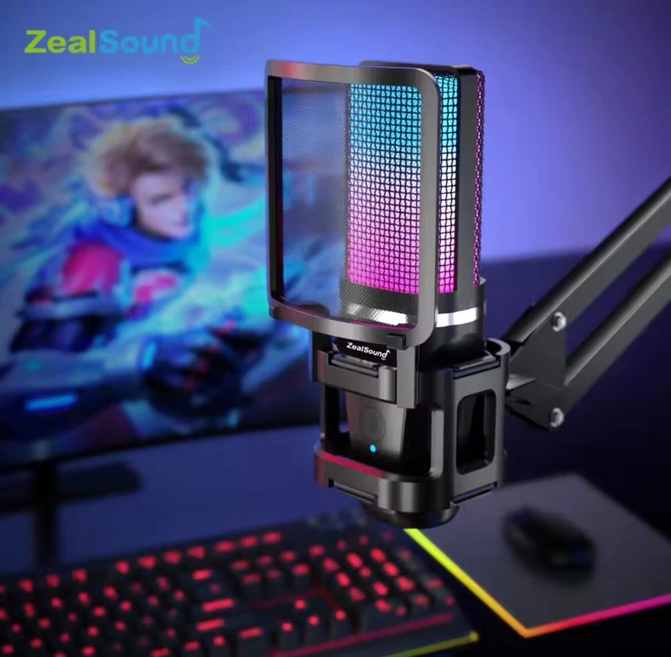 Zealsound RGB USB Gaming Microphone - Image 3 of 4