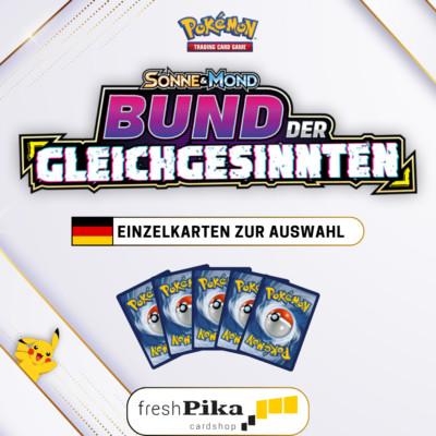 Pokemon - S&M - Bund der Gleichgesinnten - Deutsch   Einzelkarten zur Auswahl